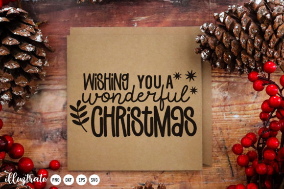 Christmas Quote SVG Cut File Festive