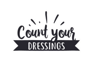 Count Your Dressings Crafts for Thanksgiving