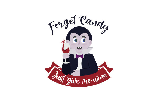 Forget Candy Just Give Me Wine Crafts for Halloween