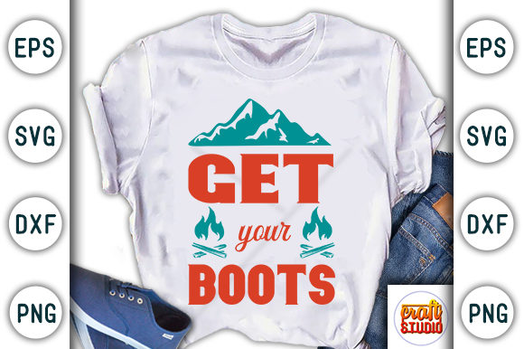Get Your Boots: Graphics for T-Shirt Designs