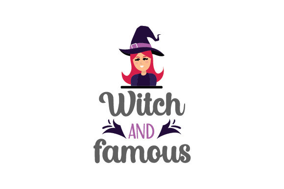Halloween Crafts with Witch and Famous