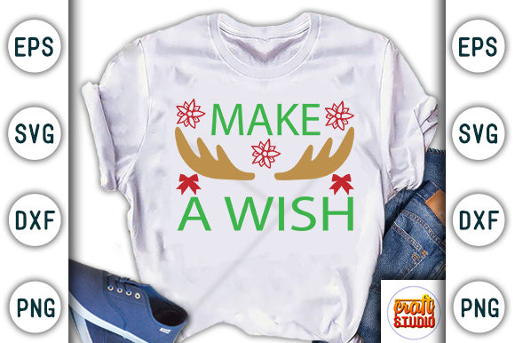 Make a Wish Graphics for T-Shirt Designs