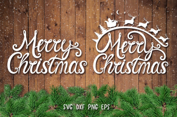 Merry Christmas SVG, Christmas Quote SVG
