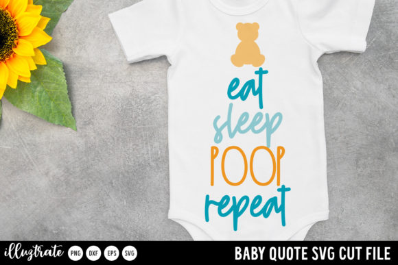 New Baby Quote SVG Cut File Baby SVG