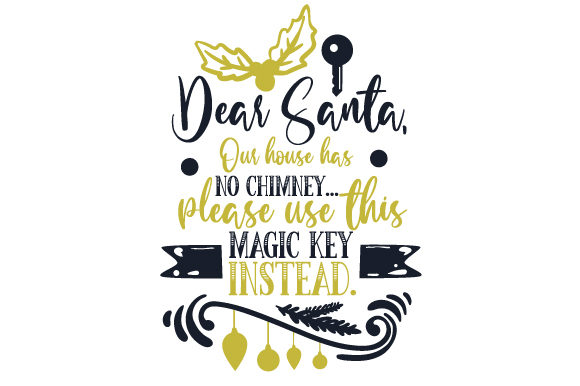 No Chimney Christmas Quote