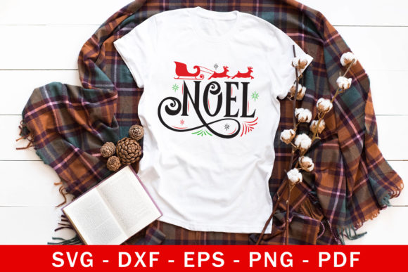 Noel Christmas SVG Design for Crafts and Graphics