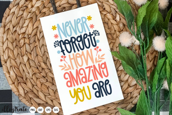 Positive Quote SVG for Crafts and Graphics