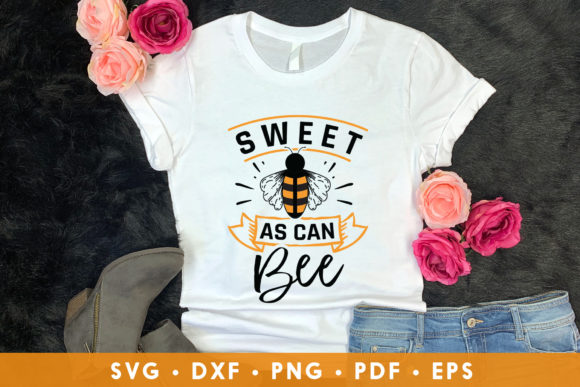 Sweet As Can Bee, Bee SVG