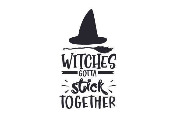 Witches Gotta Stick Together: Halloween Crafts for Digital Publishing